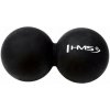 HMS Dvojitá masážna lopta BLC02 čierna - Lacrosse Ball