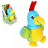 Mikro Trading Papoušek plyšový mluvící 20 cm