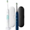 Philips Sonicare 5100 HX6851/34 White and Navy blue 1+1 Sonické elektrické zubné kefky