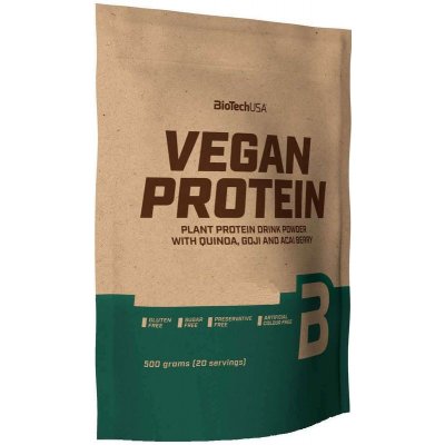 BioTech USA Vegan Protein lesné plody 500 g