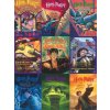 New York Puzzle Company - Puzzle Harry Potter - koláž z obalu knihy - 500 dielov