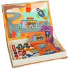 MG Magnetic Book magnetické puzzle, dopravné prostriedky