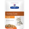 Hill's Diet k/d Kidney Care Chicken kapsička pre mačky 12 x 85 g