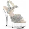 Pleaser Delight-608N-RS SRS-TPU/C - Veľkosť 35