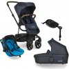 EASYWALKER Kočík kombinovaný Harvey3 Premium 4v1 Sapphire Blue/Summer Blue VP-F173476