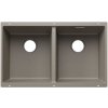 Blanco Subline 350/350 - Silgranitový drez, 76x46 cm, tartufo 527833