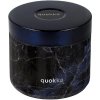 Quokka Antikorová dóza na jedlo Whim Black Marble 600 ml