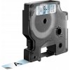 Originálny páska do tiskárny Dymo štítků, Dymo, 45010, S0720500, černý tisk/průhledný podklad, 7m, 12mm, D1
