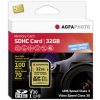 AgfaPhoto SDHC UHS I 32GB Professional High Speed U3 V30