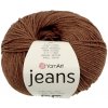 YarnArt Jeans 70 tmavohnedá