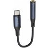 Yesido YAU38 audio redukcia - 3,5 mm jack na USB-C - čierna - možnosť vrátiť tovar ZADARMO do 30tich dní