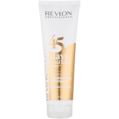 Revlon Professional Revlonissimo Color Care šampón a kondicionér 2 v 1 pre stredne blond odtiene bez sulfátov 275 ml