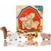 Adam Toys vrstvené puzzle Farma prírodná