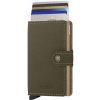 Secrid Miniwallet Saffiano Olive