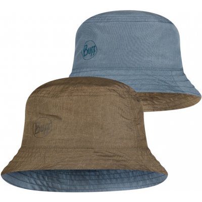 Buff Travel Bucket Hat modrá/zelená