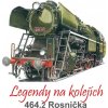 Ceduľa Lokomotiva 464.2 Rosnička - ceduľa 29cm x 20cm Plechová tabuľa