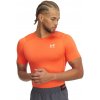 Pánske kompresné tričko s krátkym rukávom Under Armour HG ARMOUR COMP SS TEE oranžové 1361518-847 - XXL