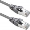 Qoltec Kábel Patchcord FTP | CAT5e | 2 x RJ-45 | 2 m | Vysoká rýchlosť | Zlato |Tienený