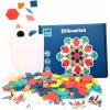 Montessori Drevené puzzle 180ks