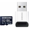 Samsung MicroSDXC 512 GB PRO Ultimate + USB adaptér MB-MY512SB/WW