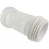 WC napojenie ? 110 mm, flexi bez drôtu, vstavaná dĺžka 150 - 500 mm