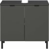Antracitová skrinka pod umývadlo 60x56 cm Arcena – Germania