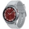 SAMSUNG Galaxy Watch 6 Classic (43 mm) LTE strieborná / Chytré hodinky / AMOLED / Wi-Fi / Bluetooth / GPS / Wear OS (SM-R955FZSAEUE)
