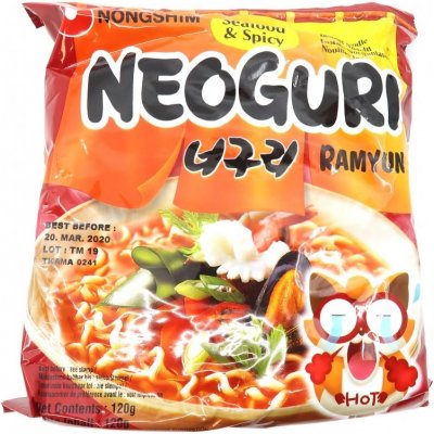 Nongshim polievka NeoGuri (Mild) Ramyun pre 2 osoby 120 g