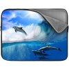 Sablio Obal na notebook Delfíny vo vlnách - 15,6