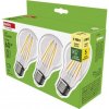EMOS LED žiarovka Filament A60 A CLASS/ E27 / 3,8 W (60 W) / 806 lm / teplá biela ZF5147.3