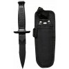 Dýkový nôž + puzdro na skryté nosenie Kombat UK Shoulder Knife čierny