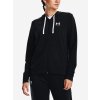 Dámska mikina Under Armour Rival Terry FZ Hoodie-BLK S