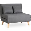 JAKS Rozkladacie kreslo Marry 2 šedé tkanina