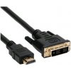 C-TECH kabel HDMI-DVI, M/M, 1,8m CB-HDMI-DVI-18