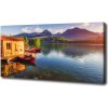 Foto obraz na plátne do obývačky Jazero v harách 100x50 cm