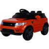 JOKO Elektrické autíčko Star Run RANGE, s diaľkovým ovládaním, odpružené, plastové kolesá, USB, MP3, oranžové