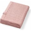 BABYONO Deka pletená bambusová Pink