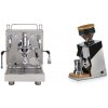 ECM Mechanika MAX + Eureka Mignon Single Dose, Chrome & Oak