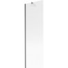 Mexen Next vaňová zástenka 1-krídlová 60 x 150 cm, prúžky, brúsená zbraňová sivá - 895-060-000-00-09-66