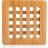 BANQUET Podložka drevená BRILLANTE Bamboo 16 x 16 x 1 cm