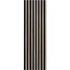 Akustické dekoračné panely, dub sonoma 3D lamely na filcovom podklade, rozmer 270 x 40 cm, IMPOL TRADE