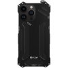 R-Just superodolný kovový „Armor“ kryt pre iPhone 14 Pro Max - čierny - možnosť vrátiť tovar ZADARMO do 30tich dní