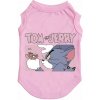 Bavlnené tričko pre psy a mačky Ružová S