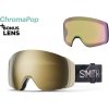 Snowboardové okuliare Smith 4D Mag ac sage | cp sun black gold mirror+cp storm yellow flash 24 - Odosielame do 24 hodín