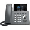 Grandstream GRP2624 SIP telefon, 2.8 TFT bar. displej, 4 SIP účty, 4 pr. tl., 2x10/100Mb, WiFi, BT