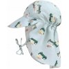 Detský klobúk Lassig Sun Protection Flap Hat modrá 48-51