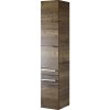 Kúpeľňová skrinka vysoká Sanox Stretto tabacco 35 x 160 x 35 cm