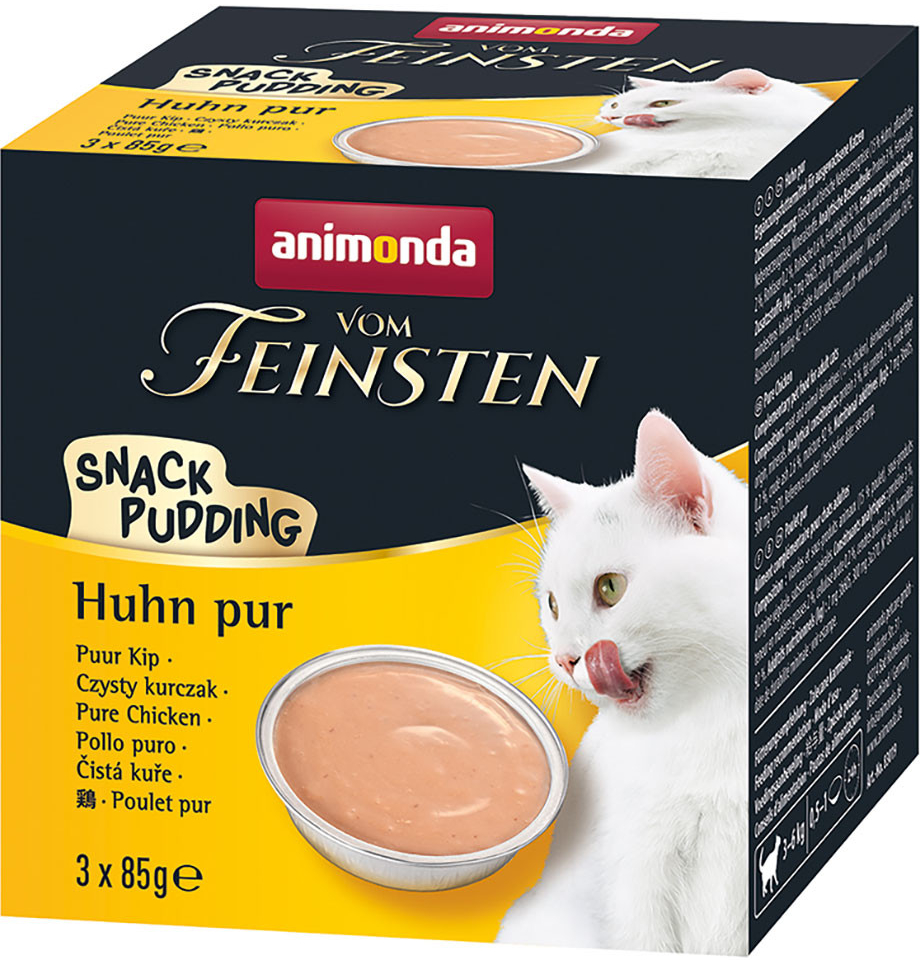 Animonda Vom Feinsten Cat Snack Puding kuracie 3 x 85 g