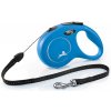 Flexi New Classic lanko S 8 m max. 12 kg modré
