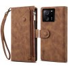 VSETKONAMOBIL 69441 RFID Peňaženkové puzdro pre Xiaomi 13T / 13T Pro hnedé